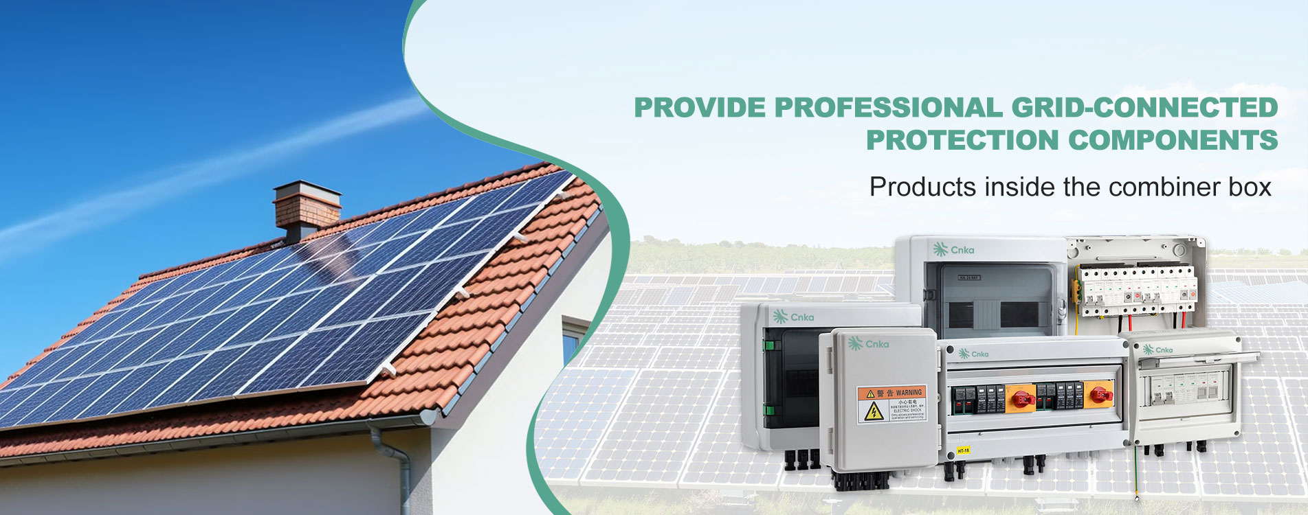 Fábrica de caixa combinadora fotovoltaica na China