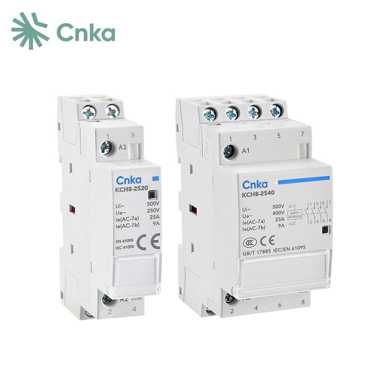 Contator CA 24V 2 pólos