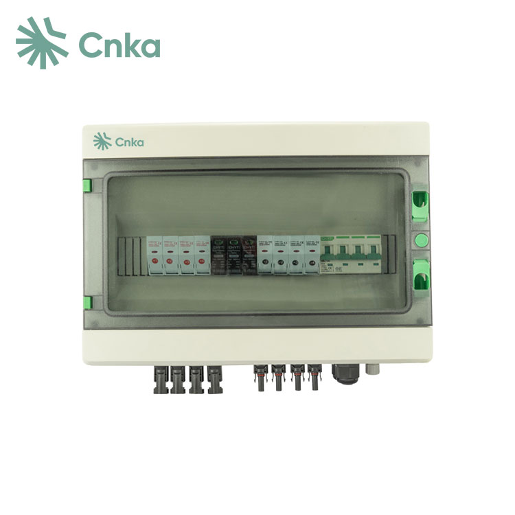Caixa combinadora solar de 4 cordas