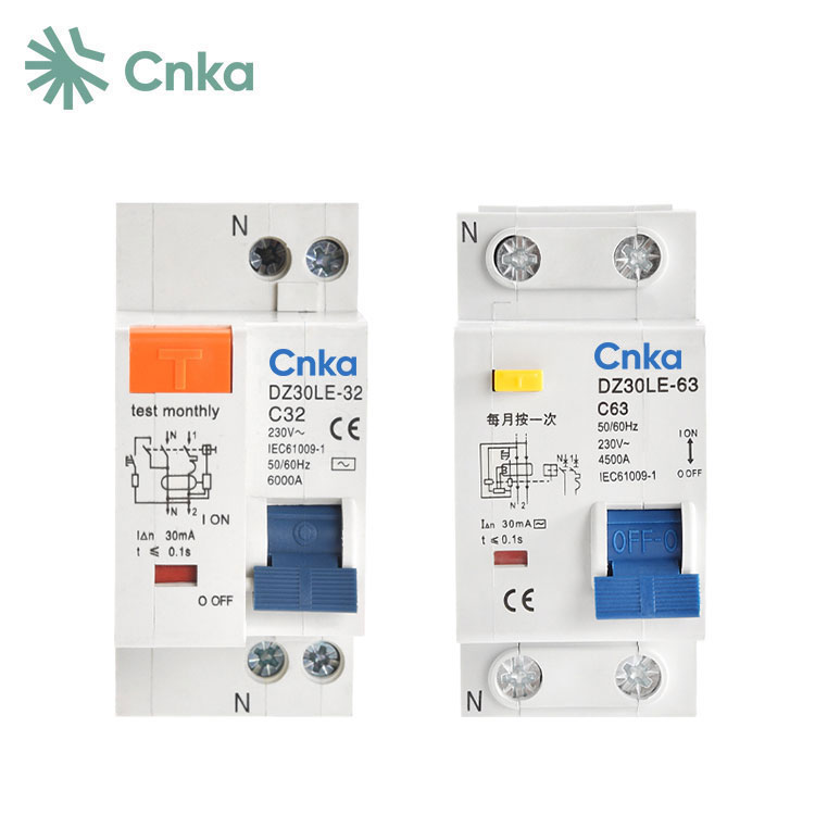 Disjuntor residual elétrico Rccb